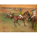 Reprodukcje obrazów Race Horses - Edgar Degas