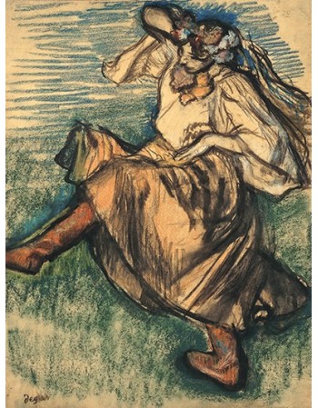 Reprodukcje obrazów Russian Dancer - Edgar Degas