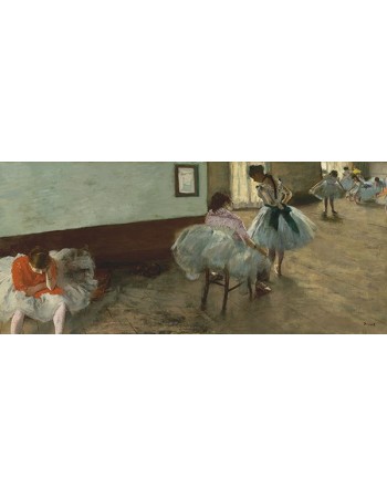 Reprodukcje obrazów The Dance Lesson - Edgar Degas