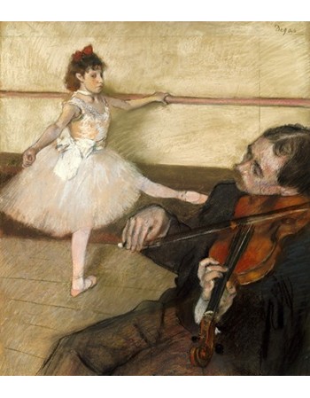 Reprodukcje obrazów The Dance Lesson_2 - Edgar Degas