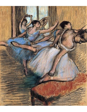 Reprodukcje obrazów The Dancers - Edgar Degas