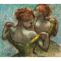 Reprodukcje obrazów Two Dancers, Half-length - Edgar Degas