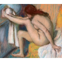Reprodukcje obrazów Woman Drying Her Foot - Edgar Degas