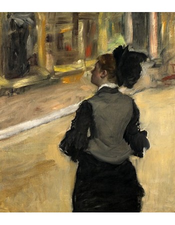 Reprodukcje obrazów Woman Viewed from Behind - Edgar Degas