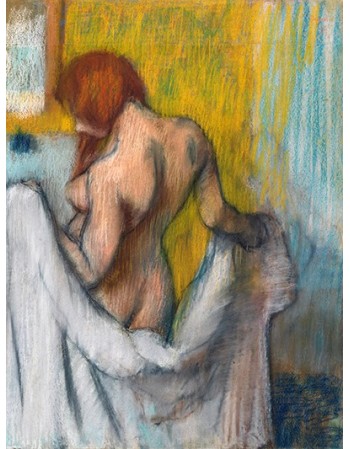 Reprodukcje obrazów Woman with a Towel - Edgar Degas