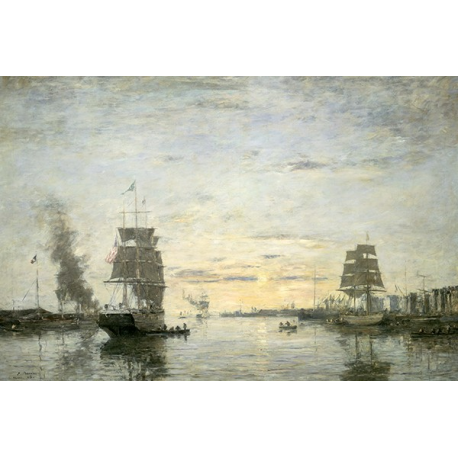 Entrance to the Harbor, Le Havre