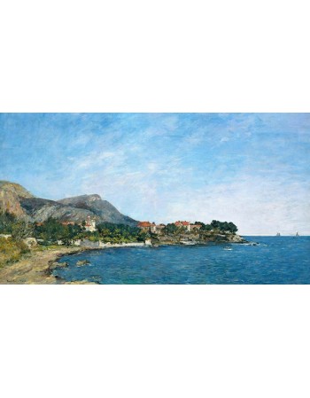 Reprodukcje obrazów The Bay of Fourmis - Eugene Boudin