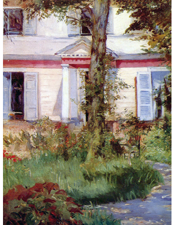 Reprodukcje obrazów House in Rueil - Edouard Manet