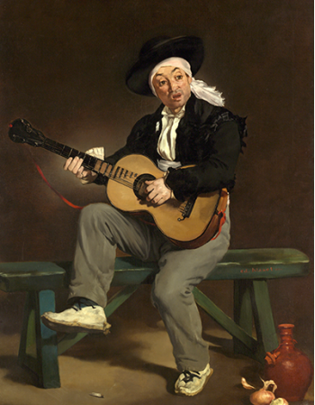 Reprodukcje obrazów The Spanish Singer - Edouard Manet