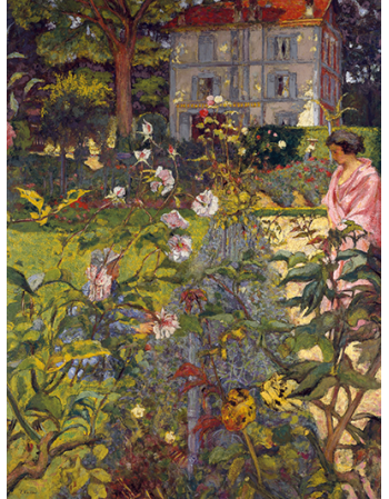 Reprodukcje obrazów Garden at Vaucresson - Edouard Vuillard
