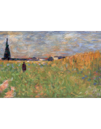 Reprodukcje obrazów A Summer Landscape - Georges Seurat