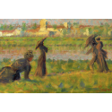 Reprodukcje obrazów Figures in a Landscape - Georges Seurat