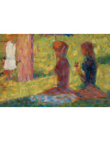 Reprodukcje obrazów Study of Figures for La Grande Jatte - Georges Seurat