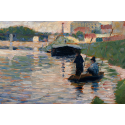 Reprodukcje obrazów View of the Seine - Georges Seurat