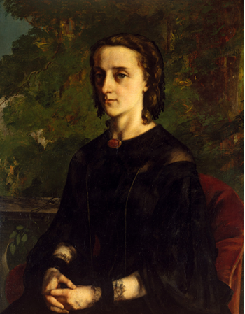 Reprodukcje obrazów Madame de Brayer - Gustave Courbet