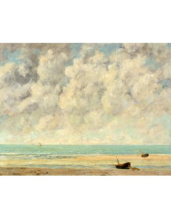 Reprodukcje obrazów The Calm Sea - Gustave Courbet