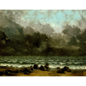 Reprodukcje obrazów The Sea - Gustave Courbet