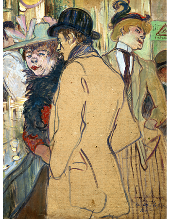 Reprodukcje obrazów Alfred la Guigne - Henri de Toulouse-Lautrec