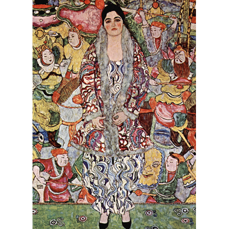 Reprodukcja obrazu Gustav Klimt Friederike Maria Beer