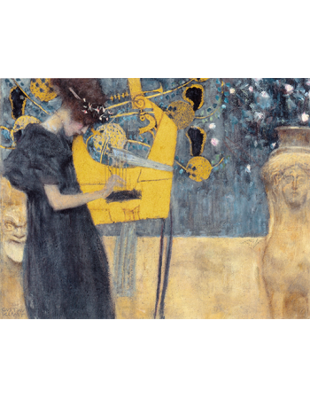 Reprodukcje obrazów Music - Gustav Klimt