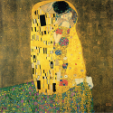 Reprodukcje obrazów The Kiss - Gustav Klimt
