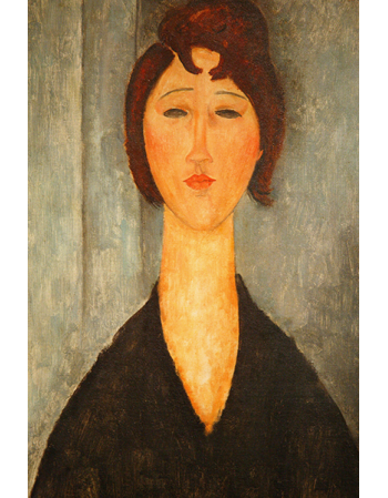 Reprodukcje obrazów Portrait of a Young Woman - Amadeo Modigliani