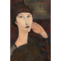 Reprodukcje obrazów Woman with Bangs - Amadeo Modigliani