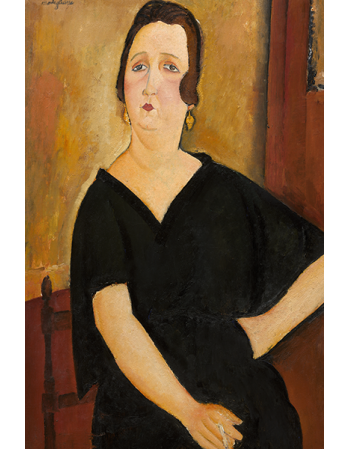 Reprodukcje obrazów Woman with Cigarette - Amadeo Modigliani