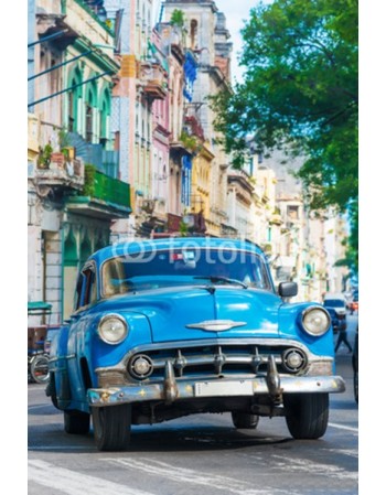 Amerykański samochód na Kubie