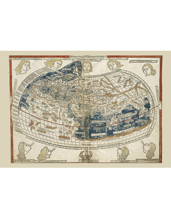 Starożytna Mapa Świata