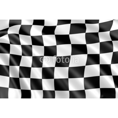 Obraz na płótnie flaga szachownicy