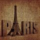 Obraz na płótnie Paryż - vintage