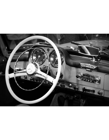 Obraz na płótnie Kokpit stary Mercedes