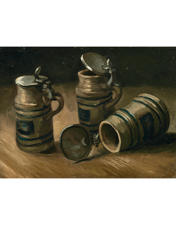 Reprodukcje obrazów Beer Tankards - Vincent van Gogh