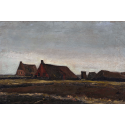 Reprodukcje obrazów Cottages - Vincent van Gogh