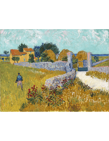 Reprodukcje obrazów Farmhouse in Provence - Vincent van Gogh
