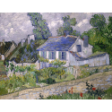 Reprodukcje obrazów Houses at Auvers - Vincent van Gogh