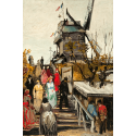 Reprodukcje obrazów Le Moulin de blute fin - Vincent van Gogh