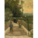 Reprodukcje obrazów Path in Montmartre - Vincent van Gogh