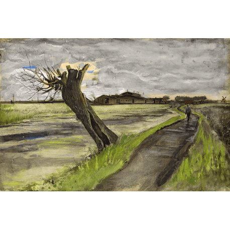 Reprodukcje obrazów Vincent van Gogh Pollard willow