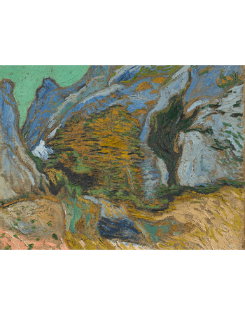 Reprodukcje obrazów Vincent van Gogh Ravine with a Small Stream
