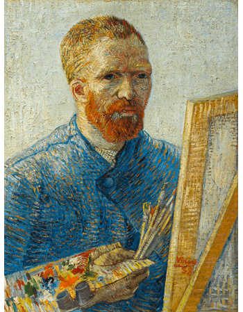 Reprodukcje obrazów Self-Portrait as a Painter - Vincent van Gogh