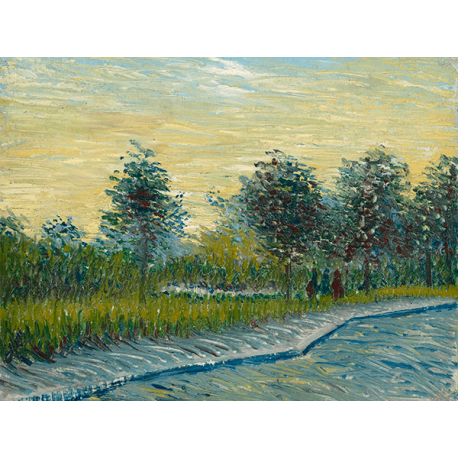 Reprodukcje obrazów Vincent van Gogh Square Saint-Pierre at Sunset