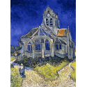 Reprodukcje obrazów The Church in Auvers sur Oise, View from the Chevet - Vincent van Gogh