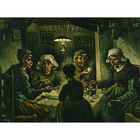Reprodukcje obrazów Vincent van Gogh The Potato Eaters
