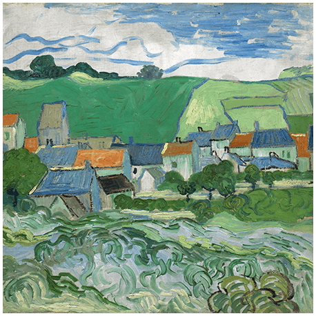 Reprodukcje obrazów Vincent van Gogh View of Auvers