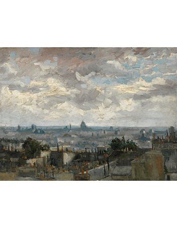 Reprodukcje obrazów Vincent van Gogh View of Paris