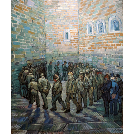 Reprodukcje obrazów Vincent van Gogh Walk prisoners