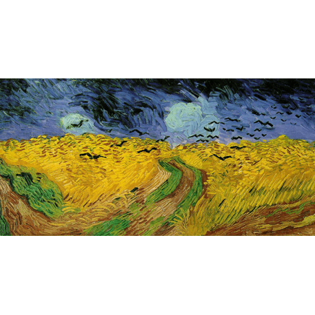 Reprodukcje obrazów Vincent van Gogh Wheat Field with Crows