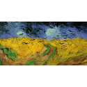Reprodukcje obrazów Wheat Field with Crows - Vincent van Gogh